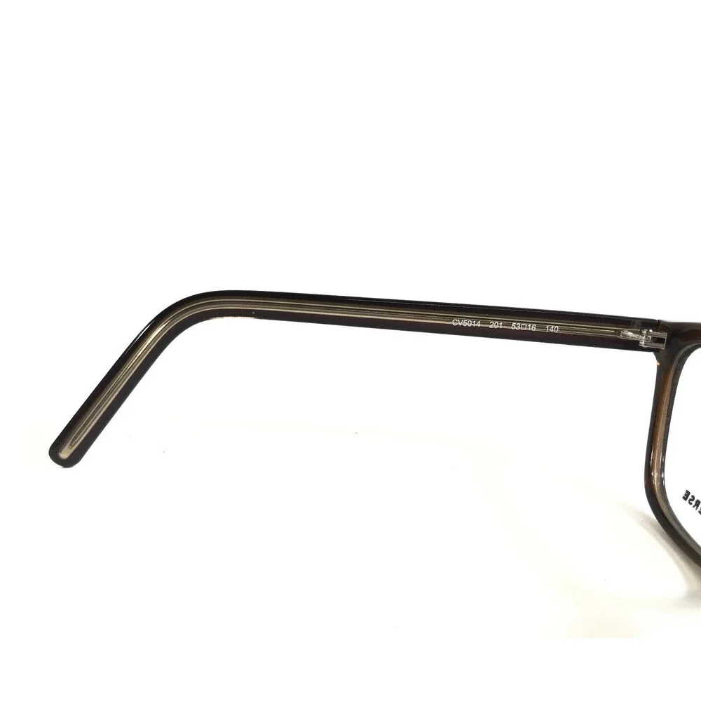 Converse Eyeglasses Frames CV5014 201 Brown Gold Cat Eye Full Rim 53-16-140